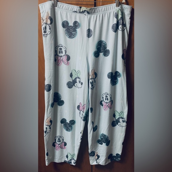 Disney Mickey & Minnie Print PJ Pants - Picture 3 of 11